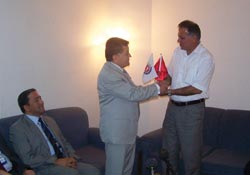 TSO heyeti Kıbrıs'ta