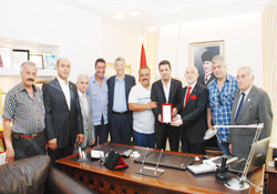 Ünlü sanatçılar Çarşamba TSOda