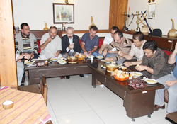 Konyalı misafirlerden  Kuymak'a  tam not