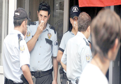 Karakolun içine ettiler