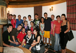 Yabancı öğrenciler Tekkeköyde