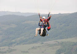 Genç, Samsun'u tanıtmak için uçtu