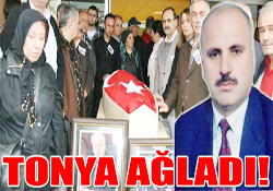 TONYA AĞLADI!
