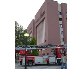 Yangına görevli sebep olmuş