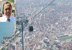 Teleferik için durdurma kararı