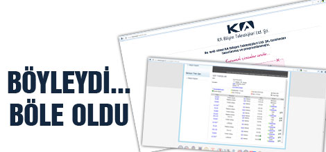 Böyleydi... Böyle oldu