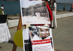 Somalili Yetimler için  sergi