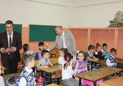 Okula tatlı başlangıç