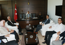 Kaymakama hayırlı olsun ziyareti