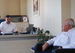 SAM-SEV'den Denge'ye teşekkür plaketi