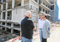 Canik büyük projelerin merkezi oldu