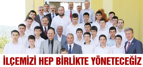 "İlçemizi hep birlikte yöneteceğiz