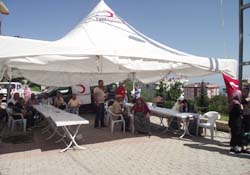 Kızılaydan şehit ailesine psikolojik destek