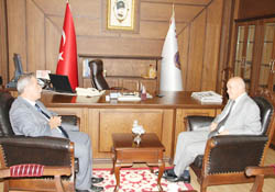 Başkandan Emniyet Müdürüne hayırlı olsun ziyareti