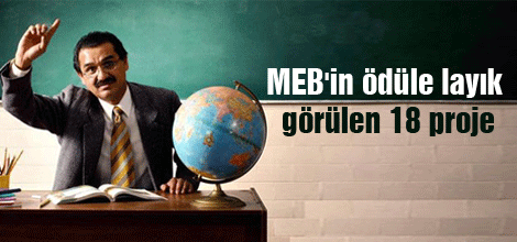 MEB'in ödüle layık görülen 18 proje