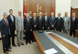 Kılıç:"Bahçeli'nin selamını getirdim"