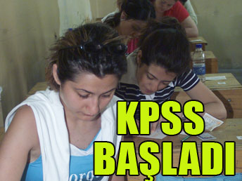 KPSS Başladı...