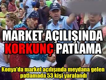 Konya'da yangın: 53 yaralı