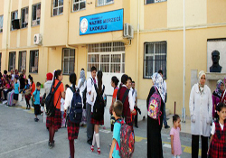 Öldürülen öğretmenin okulunda rehabilitasyon