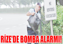 Bomba alarmı!