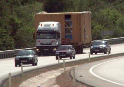 Karayolunda tehlikeli seyir