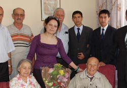 Öğrencilerden işadamına vefa