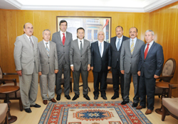 Vali Aksoy'a MHP il yönetiminden ziyaret