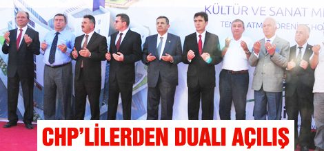 CHPlilerden dualı açılış