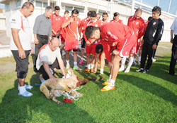 Samsunspor kurban kesti