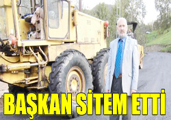 BAŞKAN SİTEM ETTİ