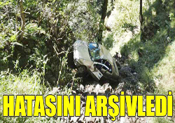 HATASINI ARŞİVLEDİ
