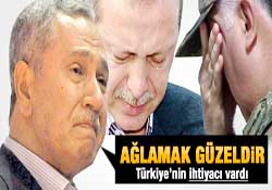 Bülent Arınç: Ağlamak güzel şeydir