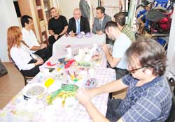 Her zaman yanınızdayız mesajı