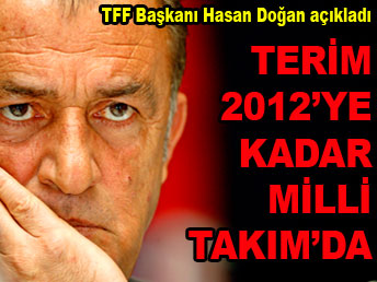 Fatih Terim 2012'ye kadar Milli Takım'da