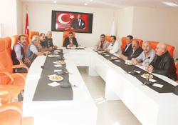 Muhtarların talepleri dinlendi