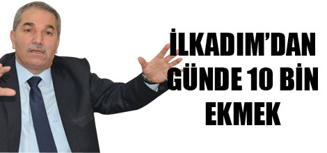 İlkadım günde 10 bin askıda ekmek dağıtıyor