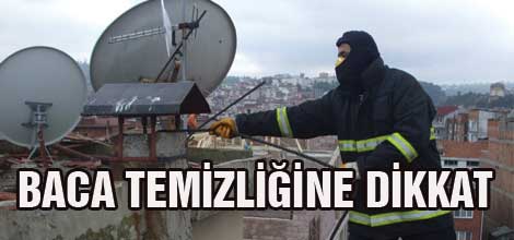 Baca temizliğine dikkat!