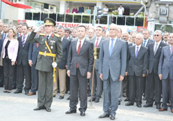 Samsun protokolü Ata'nın huzurunda