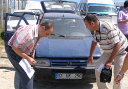 Astsubay'ın çalınan aracı bulundu
