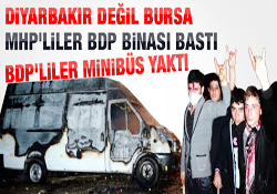 Bursa'da MHP-BDP gerginliği