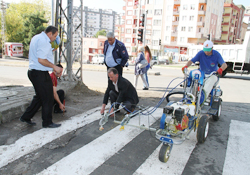 Pazar yerleri son  teknoloji kullanılarak çiziliyor