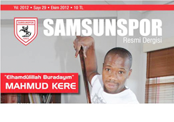 Samsunspor dergisi çıktı