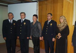 Polis Okulu'nda terfi heyecanı