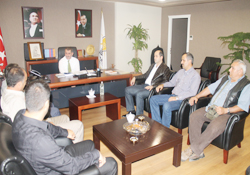 Belediye-İş'ten AK Parti'ye  ziyaret