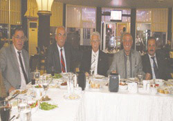 Ahmet Arslan'a veda yemeği