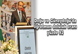 Doğu ve Güneydoğu'da öğretmen doluluk oranı yüzde 92