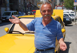 Taksicilerin hat isyanı