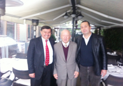 HAYIRSEVER İŞADAMINI ZİYARET ETTİ