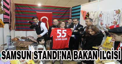 Samsun Standı'na bakan ilgisi