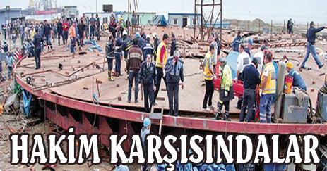 Gözaltına alınanlar adliyede